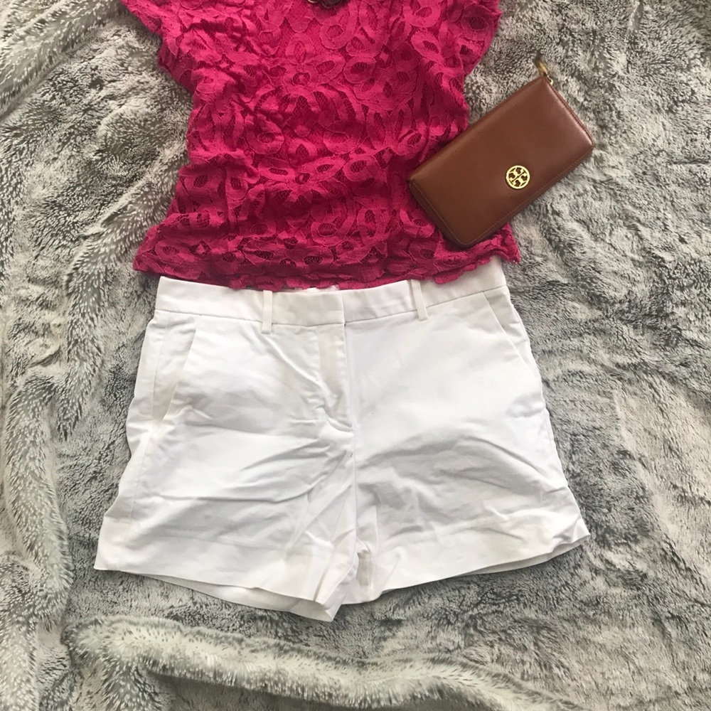 ☀️🤍Gap Tailored Shorts, size 4R, white 🤍☀️